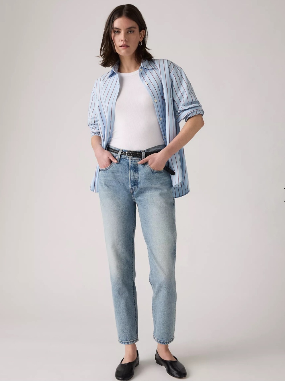 Levi’s 501® Original Cropped Selvedge Women's Jeans
